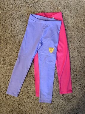 Cat & Jack Purple and Pink Kids' Leggings - 2 Pack